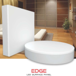 Veto EDGE Surface Panel Light (D/L, BL,RD,GN,W/W) 6W