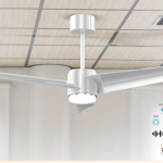 Sturlite's X Airre 1320mm ceiling fan(Silver+ Chrome Trim)