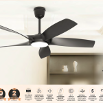 Sturlite's Emporia 1320mm ceiling fan(Black)