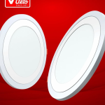 Veto Brightex Slim Panel Round 6+4 {WH+W/W, WH+BL, WH+GN, WH+PK, WH,MULTI(rainbow)}