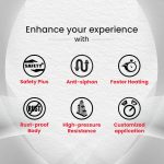 Racold Altro I Plus 3L 3KW Vertical Instant Water Heater (Geyser) Grey with Free Standard Installation & Pipes Smart LED Ring Free Electric Plug Convenient for Kitchen & bathroom, Wall Mounting - Image 7