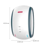Racold Altro i 3L Vertical 4.5KW Instant Water Heater( Geyser) Grey With Free Standard Installation & Pipes - Image 2