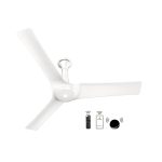 Atomberg Aris 1200mm Marble White BLDC Ceiling Fan with IoT & Remote Control | Smart Fan with Noiseless Operation