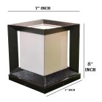 BrightLight gate Lamps for Outdoor Waterproof, gate lamp Light, Pillar Light Outdoor Waterproof, Pillar Light gate Lights, Modern Boundary Wall Lights Outdoor - Image 4