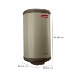 Racold CDR DLX 10 L Vertical 2KW Storage Geyser with Titanium Plus Technology (Ivory/White) - Image 2