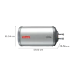 Racold CDR DLX 15 L Horizontal 2KW Storage Geyser With RHS Water Inlet (White /Ivory) - Image 2