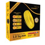 V-Guard 1.00SQ MM 90MTR Classo+ House Wires (Yellow)