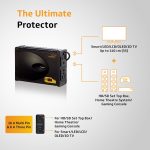 V-Guard Crystal Plus Smart TV Stabilizer with Digital Display for 140 cm (55") TV + Set Top Box + Home Theatre System/Gaming Console (Working Range: 90-290 VAC; 3 A) - Image 7
