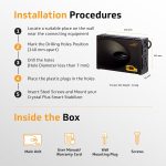 V-Guard Crystal Plus Smart TV Stabilizer with Digital Display for 140 cm (55") TV + Set Top Box + Home Theatre System/Gaming Console (Working Range: 90-290 VAC; 3 A) - Image 3