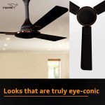V-Guard Enlance VX Anti Dust High Speed Designer Ceiling Fan| Energy Efficient |1200mm Sweep | 340 RPM Speed l 100% Copper Motor | Dust Repellent Technology - Image 3