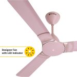 Atomberg Erica 1200mm Lotus Pink BLDC Ceiling Fan with Remote Control | BEE 5 star Rated Energy Efficient Ceiling Fan | High Air Delivery with LED Indicator | 2+1 Year Warranty - Image 2