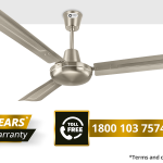 Orient Electric 1200mm Quasar Electroplated Decorative Ceiling Fan (Pewter Finish)