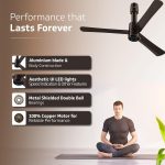 V-Guard Insight-G Premium Bldc Ceiling Fan For Home | 6 Speed Settings | 5 stars Energy Saving | Convenient Remote Control | High-Speed 100% Copper Motor - Image 2