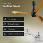 V-Guard INSIGHT-G Premium BLDC Ceiling Fan For Home | 6 Speed Settings | 5-Star Energy Saving | Convenient Remote Control | High-Speed 100% Copper Motor | 1.2M (Choco Gold Wood) - Image 7