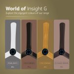 V-Guard INSIGHT-G Premium BLDC Ceiling Fan For Home | 6 Speed Settings | 5-Star Energy Saving | Convenient Remote Control | High-Speed 100% Copper Motor | 1.2M (Choco Gold Wood) - Image 2