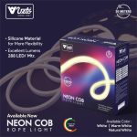 Veto Neon COB Rope Light (WH, WW, NW)