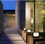 ONLINE GENERATION Main Gate Light with Waterproof Design for Home Decor & Outdoor Decor - Enhance Your Garden, gate with Fancy Modern Gate Lamps (Cube GATE LAMP) - Image 3