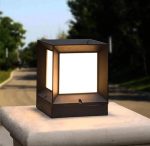 ONLINE GENERATION Main Gate Light with Waterproof Design for Home Decor & Outdoor Decor - Enhance Your Garden, gate with Fancy Modern Gate Lamps (Cube GATE LAMP)