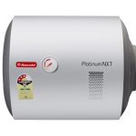 Racold Platinum Nxt 100L Horizontal 3KW Storage Water Heater Geyser with Free Standard Installation & Pipes