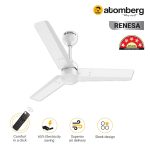 Atomberg Renesa 900mm Glossy White BLDC Ceiling Fan with Remote Control | BEE 5 star Rated Energy Efficient Ceiling Fan | High Air Delivery with LED Indicators | 2+1 Year Warranty - Image 6