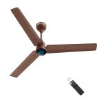 Atomberg Renesa 1200mm Matte Brown BLDC Ceiling Fan with Remote Control | BEE 5 star Rated Energy Efficient Ceiling Fan | High Air Delivery with LED Indicators | 2+1 Year Warranty