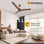 Atomberg Renesa 1200mm Matte Brown BLDC Ceiling Fan with Remote Control | BEE 5 star Rated Energy Efficient Ceiling Fan | High Air Delivery with LED Indicators | 2+1 Year Warranty - Image 7