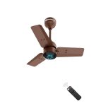 Atomberg Renesa 600mm Matte Brown BLDC Ceiling Fan with Remote Control | BEE 5 star Rated Energy Efficient Ceiling Fan | High Air Delivery with LED Indicators | 2+1 Year Warranty