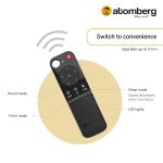 Atomberg Renesa 600mm White $ Black BLDC Ceiling Fan with Remote Control | BEE 5 star Rated Energy Efficient Ceiling Fan | High Air Delivery with LED Indicators | 2+1 Year Warranty - Image 3