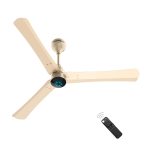 Atomberg Renesa+ 1200mm Matallic Gold BLDC Ceiling Fan with Remote Control | BEE 5 star Rated Energy Efficient Ceiling Fan | High Air Delivery with LED Indicators | 2+1 Year Warranty