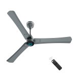 Atomberg Renesa+ 1200mm Sand Grey BLDC Ceiling Fan with Remote Control | BEE 5 star Rated Energy Efficient Ceiling Fan | High Air Delivery with LED Indicators | 2+1 Year Warranty