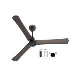 Atomberg Renesa Smart+ 1200mm Earth Brown BLDC Ceiling Fan with IoT & Remote | Energy Efficient Ceiling Fan | High Air Delivery with LED Indicators