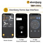 Atomberg Renesa Smart+ 1200mm Earth Brown BLDC Ceiling Fan with IoT & Remote | Energy Efficient Ceiling Fan | High Air Delivery with LED Indicators - Image 8