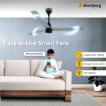 Atomberg Renesa Smart 1200mm Misty Teal BLDC Ceiling Fan with IoT & Remote |Energy Efficient Ceiling Fan | High Air Delivery with LED Indicators - Image 7