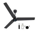 Atomberg Renesa Smart 1200mm Pebble Grey BLDC Ceiling Fan with IoT & Remote |Energy Efficient Ceiling Fan | High Air Delivery with LED Indicators