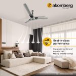 Atomberg Studio Plus 1200mm Sand Grey BLDC Ceiling Fan with Remote Control | BEE 5 star Rated Energy Efficient Ceiling Fan | High Air Delivery with LED Indicators | 2+1 Year Warranty - Image 8