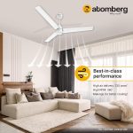 Atomberg Renesa 1200mm Glossy White BLDC Ceiling Fan with Remote Control | BEE 5 star Rated Energy Efficient Ceiling Fan | High Air Delivery with LED Indicators | 2+1 Year Warranty - Image 7