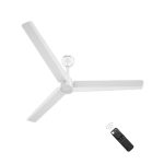 Atomberg Renesa 1400mm Glossy White BLDC Ceiling Fan with Remote Control | BEE 5 star Rated Energy Efficient Ceiling Fan | High Air Delivery with LED Indicators | 2+1 Year Warranty