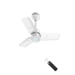 Atomberg Renesa 600mm Glossy White BLDC Ceiling Fan with Remote Control | BEE 5 star Rated Energy Efficient Ceiling Fan | High Air Delivery with LED Indicators | 2+1 Year Warranty