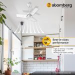 Atomberg Renesa 600mm Glossy White BLDC Ceiling Fan with Remote Control | BEE 5 star Rated Energy Efficient Ceiling Fan | High Air Delivery with LED Indicators | 2+1 Year Warranty - Image 7