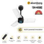 Atomberg Renesa 600mm White $ Black BLDC Ceiling Fan with Remote Control | BEE 5 star Rated Energy Efficient Ceiling Fan | High Air Delivery with LED Indicators | 2+1 Year Warranty - Image 8