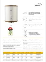 V-Guard Sieta Plus 6 Liter Electric Water Heater - Image 2