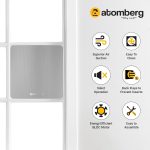 Atomberg Studio Exhaust Brushed Steel 150mm | Suitable for Bathroom, Kitchen | BLDC Motor | Easy to Clean | 1+1 Year Warranty - Image 3
