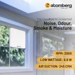 Atomberg Studio Exhaust Gloss White 150mm | Suitable for Bathroom, Kitchen | BLDC Motor | Easy to Clean | 1+1 Year Warranty - Image 5
