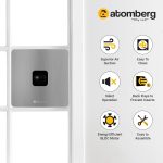 Atomberg Studio Plus Brushed Steel Exhaust 150mm | Suitable for Bathroom, Kitchen | BLDC Motor | Easy to Clean | 1+1 Year Warranty - Image 4