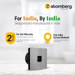 Atomberg Studio Plus Brushed Steel Exhaust 150mm | Suitable for Bathroom, Kitchen | BLDC Motor | Easy to Clean | 1+1 Year Warranty - Image 2
