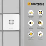 Atomberg Studio Plus Gloss White Exhaust 150mm | Suitable for Bathroom, Kitchen | BLDC Motor | Easy to Clean | 1+1 Year Warranty - Image 6