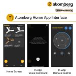 Atomberg Studio Smart+ 1200mm Earth Brown BLDC Ceiling Fan with IoT & Remote | BEE 5 star Rated Energy Efficient Ceiling Fan | High Air Delivery with LED Indicators | 2+1 Year Warranty - Image 6