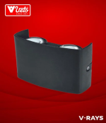 Veto V-RAYS Up-Down Led Wall Light (W/W) 4ways 360 - Image 2