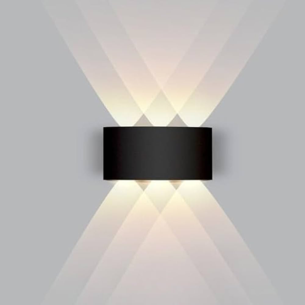 v-vrays-6w Veto V-RAYS Up-Down Led Wall Light (W/W) 6ways - Image 1