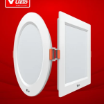 Veto Ocean LED Slim Panel Light (D/L, W/W) 6W SQ